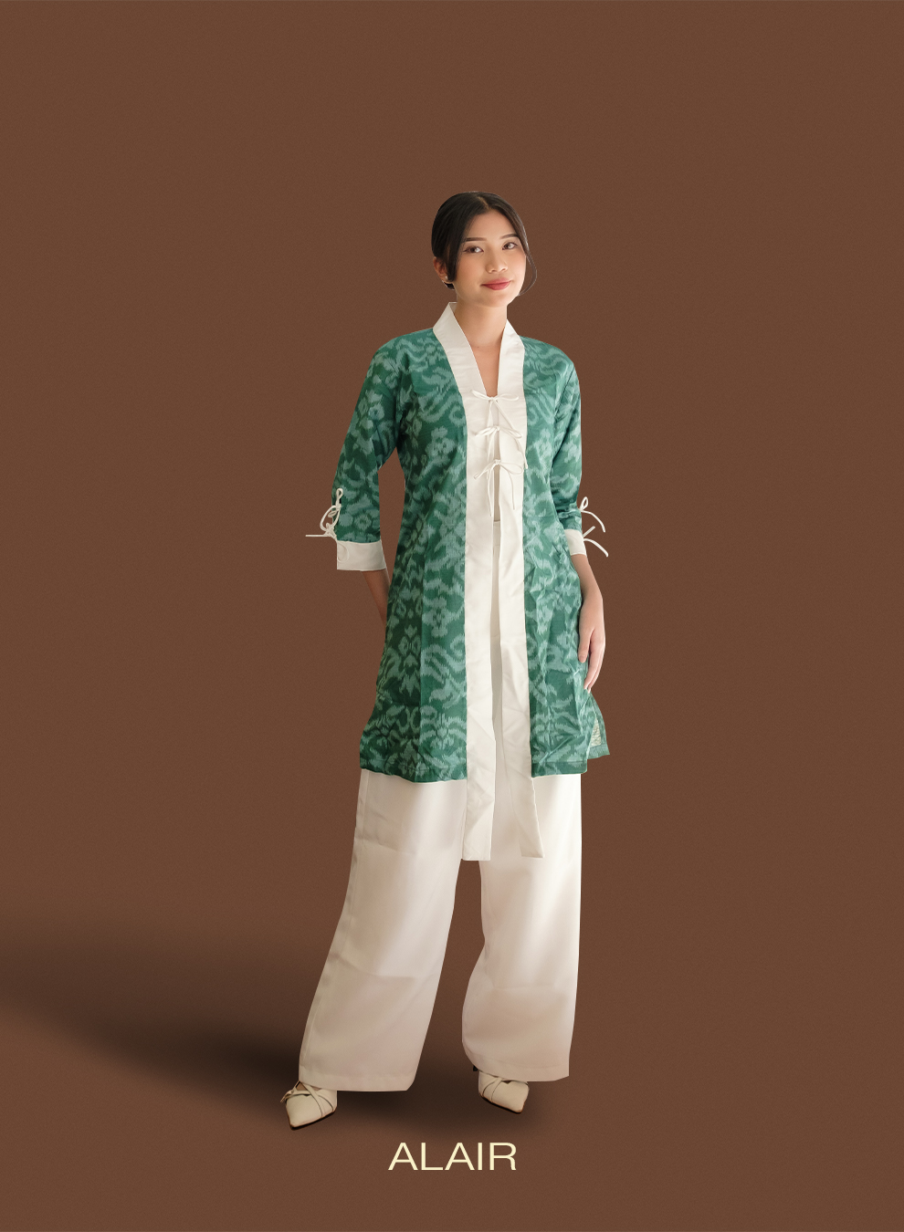 ALAIR | Kamaya Kimono Tenun Wanita - Green